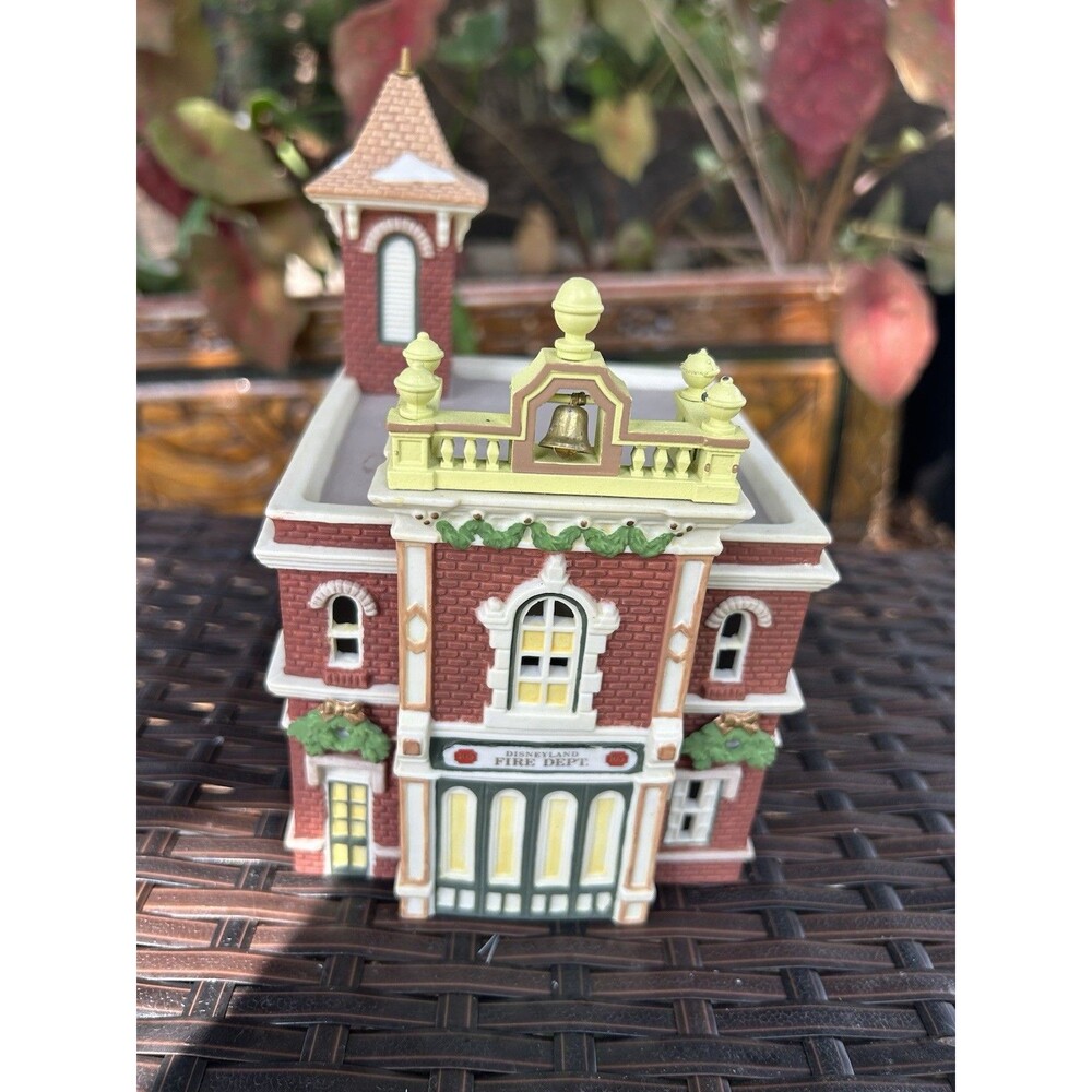 Department 56 Heritage Collection Disney Parks Series Disney Fire Department
